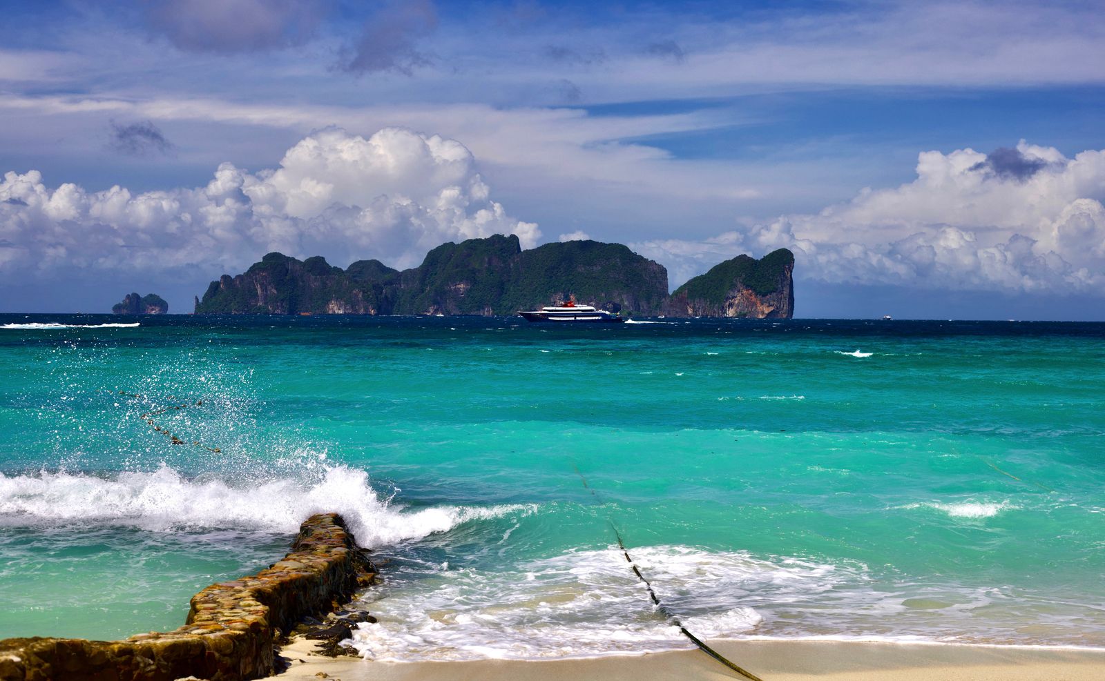 Playa tropical de Tailandia