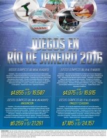 Juegos en Rio de Janeiro 2016